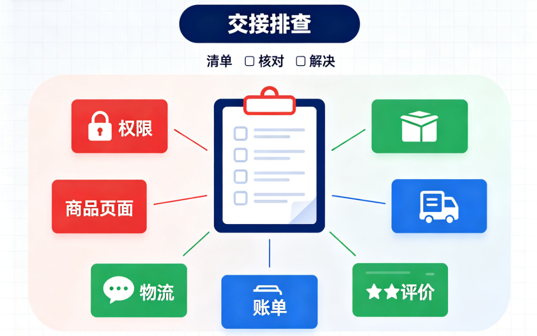 亚马逊店铺交接新运营后频出问题？7 个高频事故的排查与解决方案（2026）