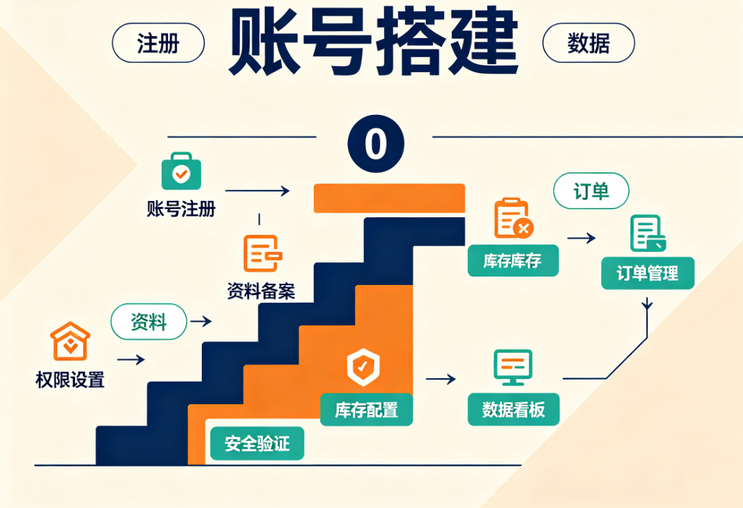 新手做亚马逊：第一套店铺账号管理流程怎么从零搭建
