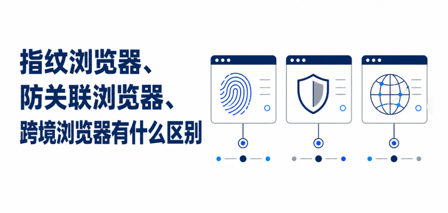 指纹浏览器、防关联浏览器、跨境浏览器有什么区别