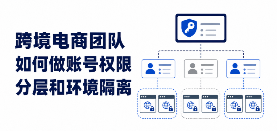 跨境电商团队如何做账号权限分层和环境隔离