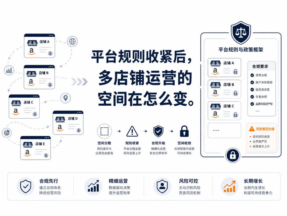 平台规则收紧后，多店铺运营的空间在怎么变