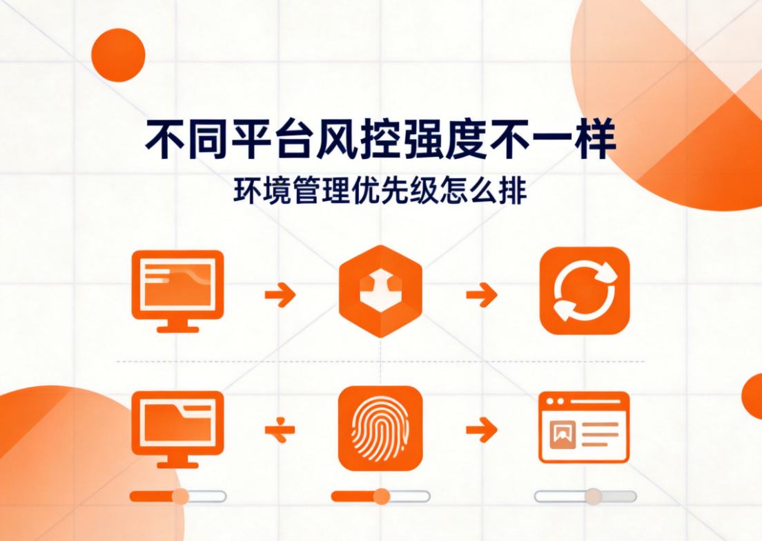 不同平台风控强度不一样，环境管理优先级怎么排