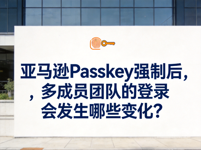 亚马逊 Passkey 强制后，多成员团队的登录和交接会发生哪些连锁变化？